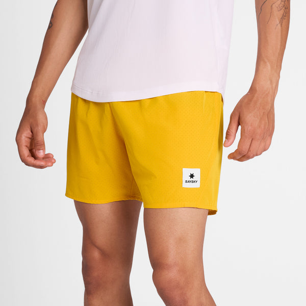 Saysky Pace Air Shorts 5'' Jaune 412 NMRSH21C412