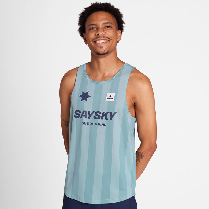 Saysky Combat Singlet Bleu Flower 1029 NMRSI31C007