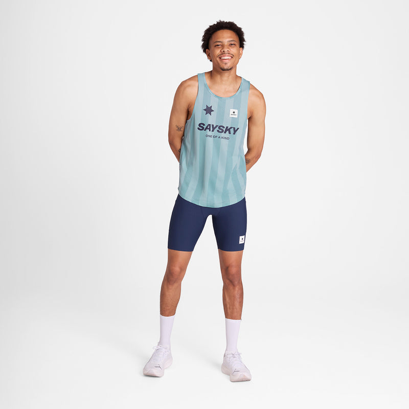 Saysky Combat Singlet Bleu Flower 1029 NMRSI31C007
