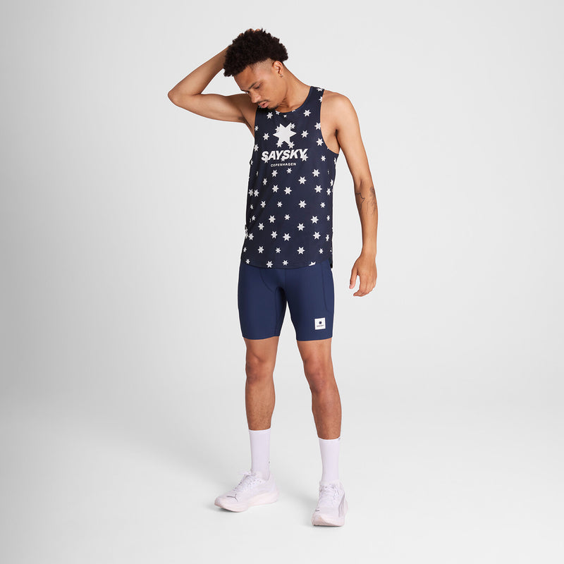 Saysky Star Combat Singlet Bleu/Blanc Stars 1028 NMRSI31C1028