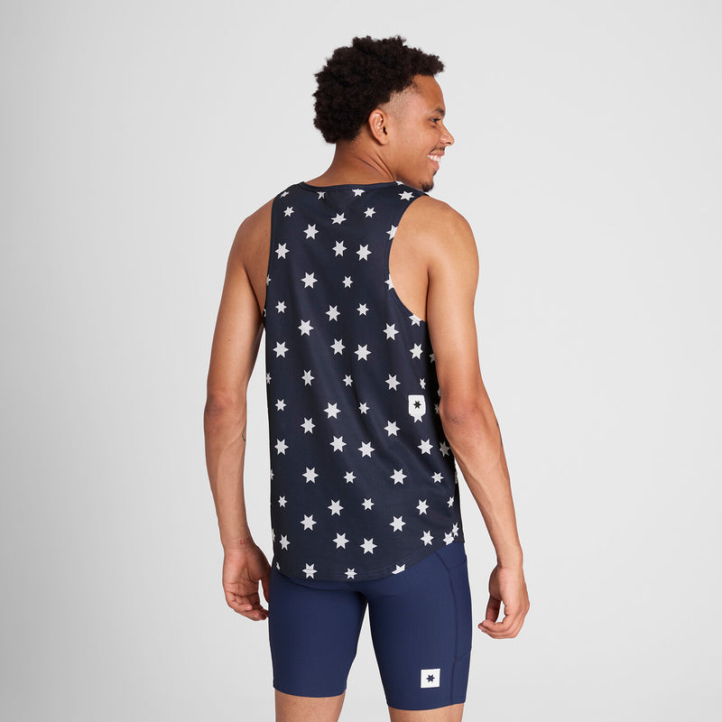 Saysky Star Combat Singlet Bleu/Blanc Stars 1028 NMRSI31C1028