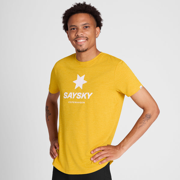 Saysky Combat Pro T-shirt Jaune 4007 NMRSS30C4007