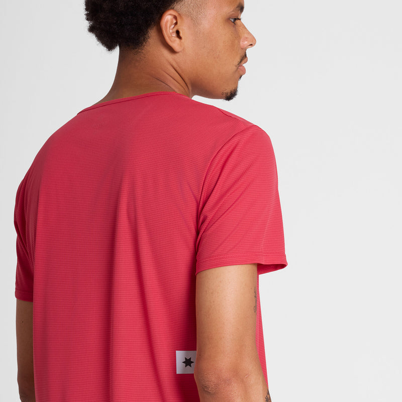 Saysky Reactive Flow T-shirt Rouge Reactive Flower 1037 NMRSS60C1037