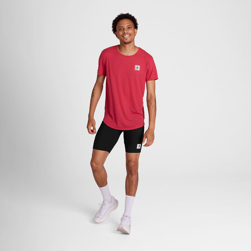 Saysky Reactive Flow T-shirt Rouge Reactive Flower 1037 NMRSS60C1037