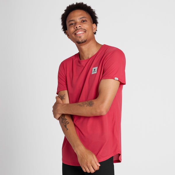 Saysky Reactive Flow T-shirt Rouge Reactive Flower 1037 NMRSS60C1037