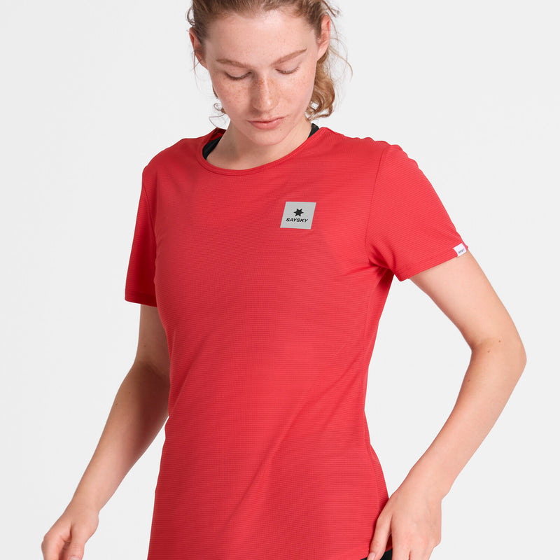 Saysky Reactive Flow T-shirt Rouge Reactive Flower 1037 NWRSS60C1037