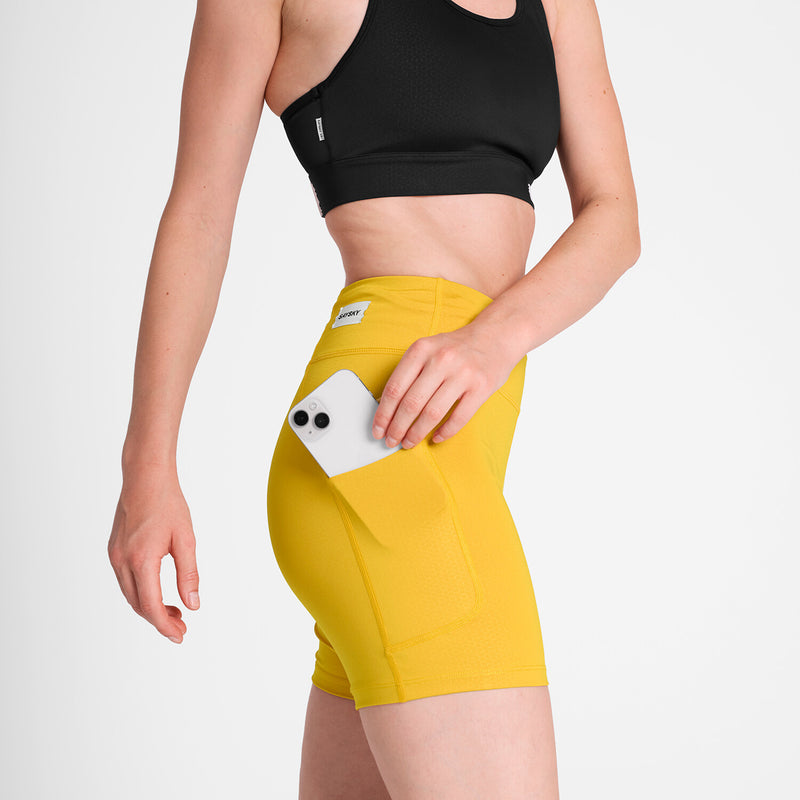 Saysky Combat+ Short Tights 7'' Jaune 412 NWRST30C412