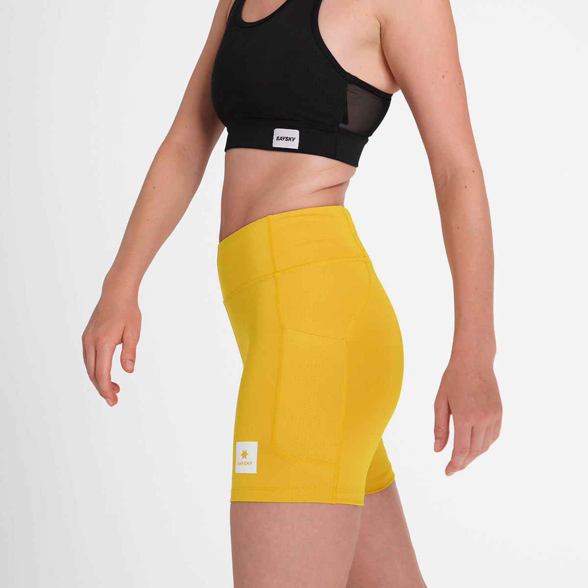 Saysky Combat+ Short Tights 7'' Jaune 412 NWRST30C412