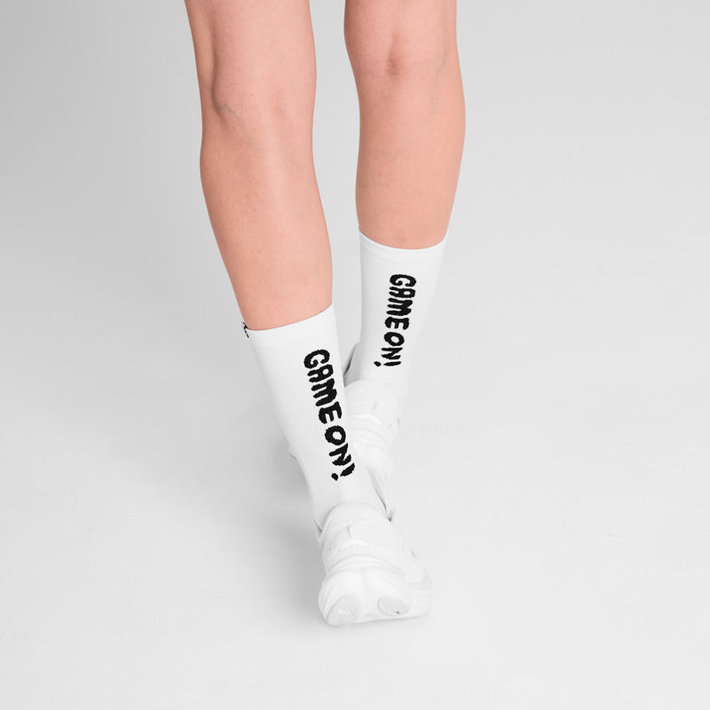 Saysky Combat High Socks Blanc 101 OUASO102C101