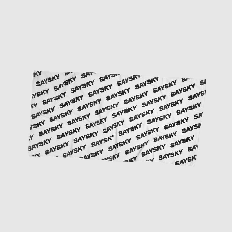 Saysky Logo Towel Blanc 101 IMATL03