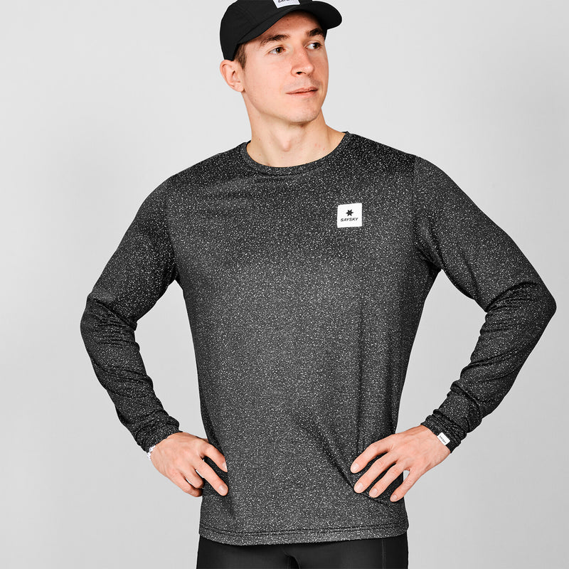 Saysky Reflective Universe Pace Long Sleeve Noir 901 MMRLS20C901