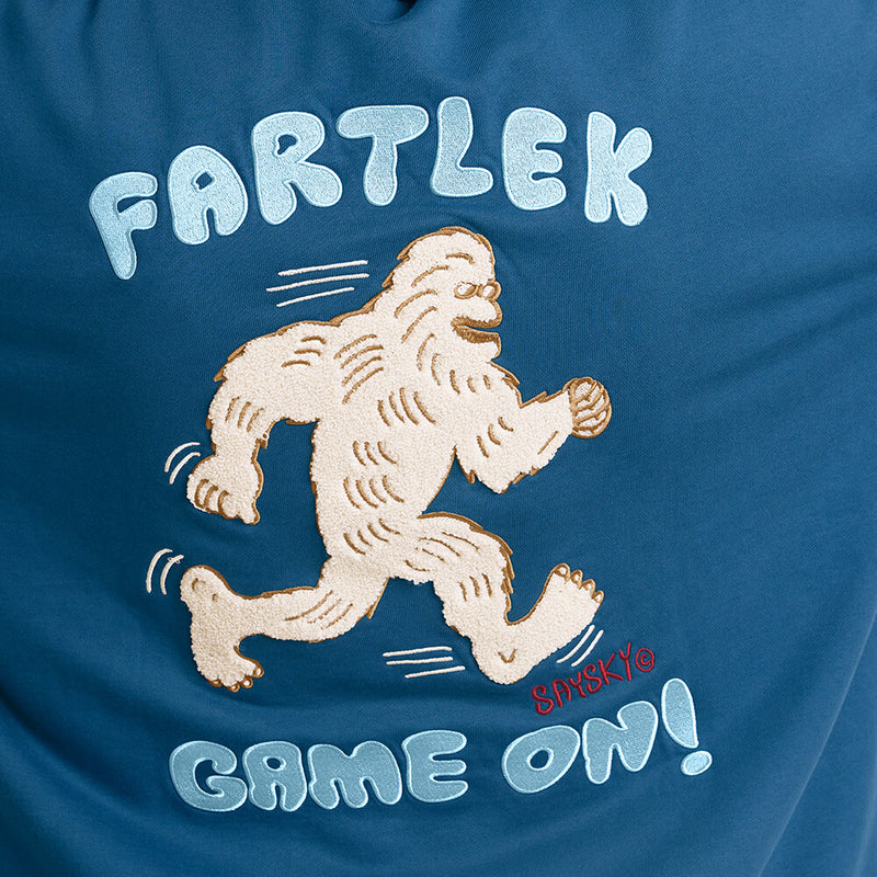 Saysky Statement Oversized Hoodie Bleu 210 OMLHO71C210