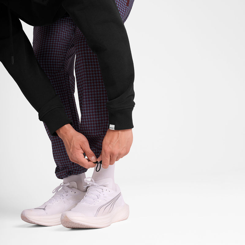 Saysky Motion Pants Bleu Houndstooth 1047 OMLPA51C1047