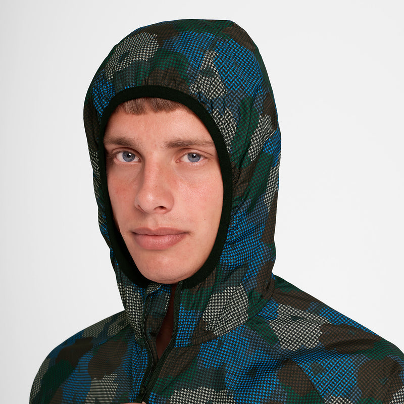 Saysky Flower Pace Jacket Bleu Flower Camo 1046 OMRJA22C1046