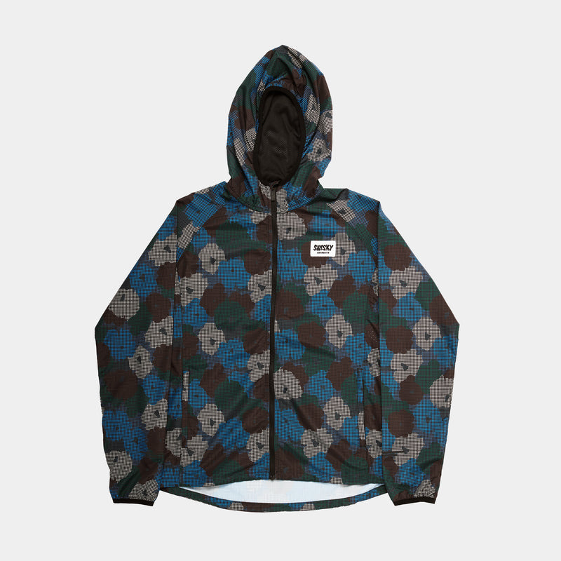 Saysky Flower Pace Jacket Bleu Flower Camo 1046 OMRJA22C1046