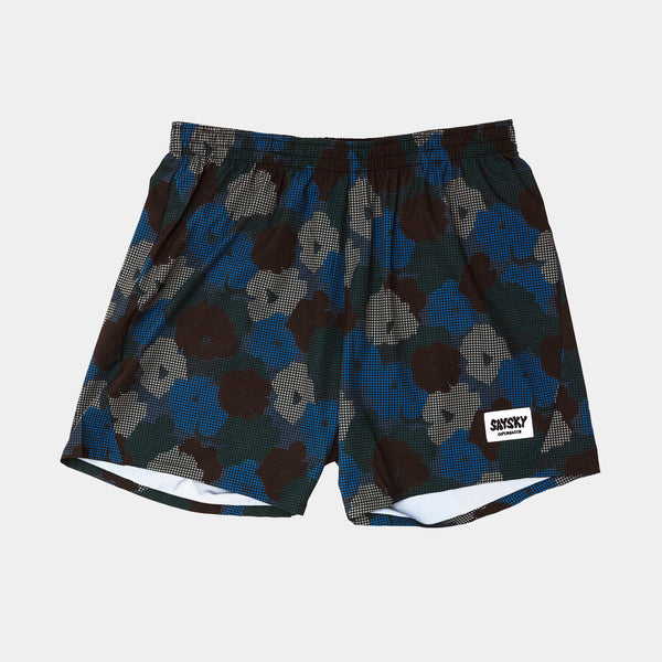 Saysky Flower Pace Shorts 5'' Bleu Flower Camo 1046 OMRSH21C1046