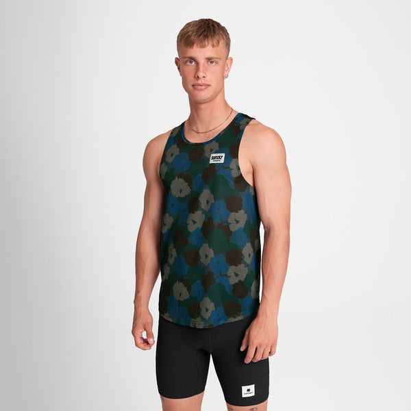 Saysky Flower Combat Singlet Bleu Flower Camo 1046 OMRSI31C1046