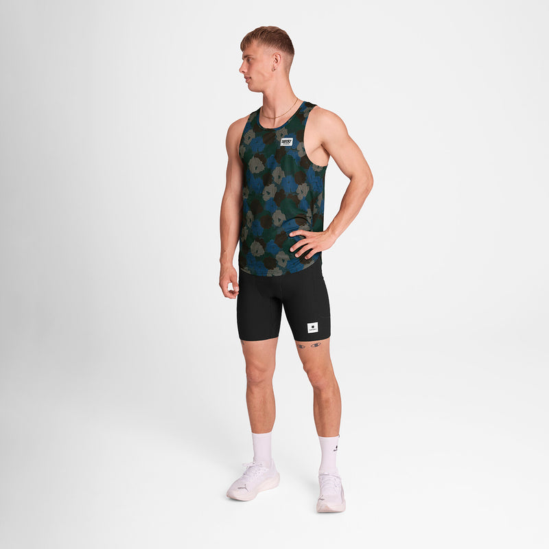 Saysky Flower Combat Singlet Bleu Flower Camo 1046 OMRSI31C1046