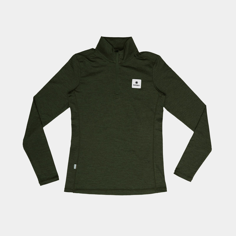 Saysky Pace Half Zip Long Sleeve Vert 3001 XWRLS21C3001