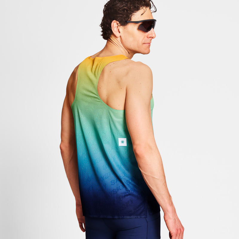 Saysky Drip Dye Flow Air Singlet Bleu/Jaune/Vert Drip Dye 1032 NMRSI63C1032