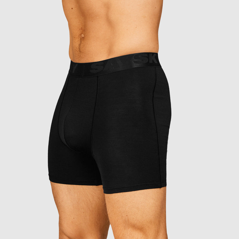 Saysky Merino 180 Boxer Shorts Noir 901 XMABO01