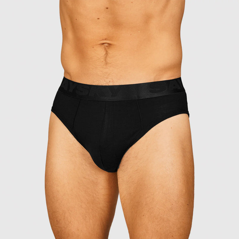 Saysky Merino 180 Briefs Noir 901 XMABR01
