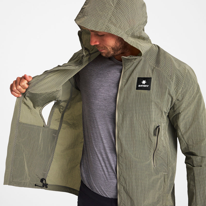 Saysky Clean Pace Shield Jacket Beige 802 OMRJA30C802