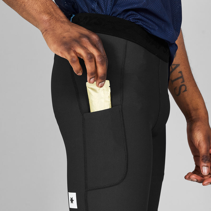 Saysky Combat+ Rib Short Tights 8'' Noir 901 NMRST32C901