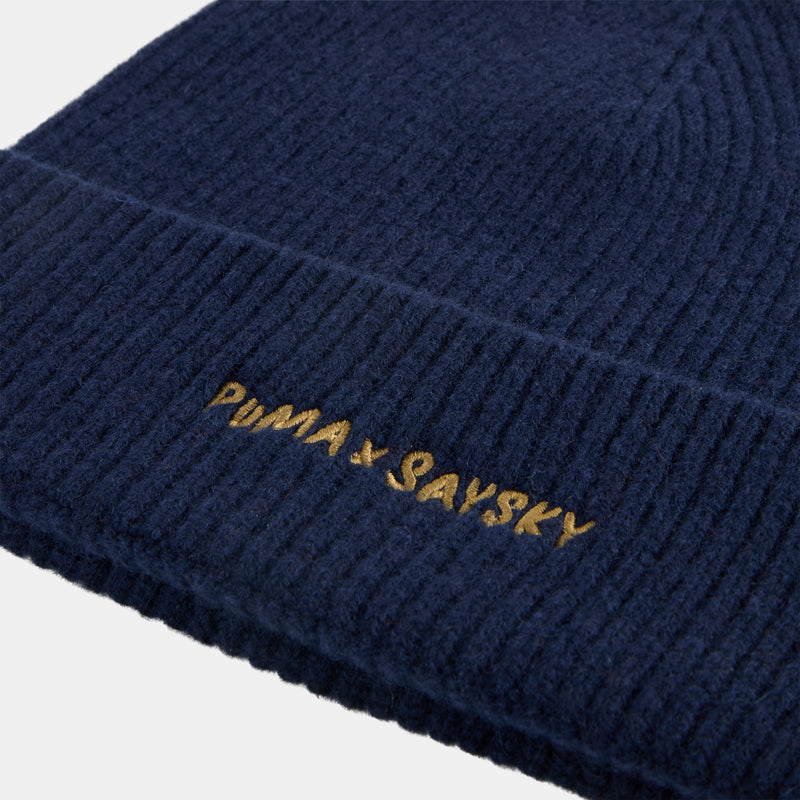 Saysky Puma x Saysky Merino Beanie Bleu 201 026615 01
