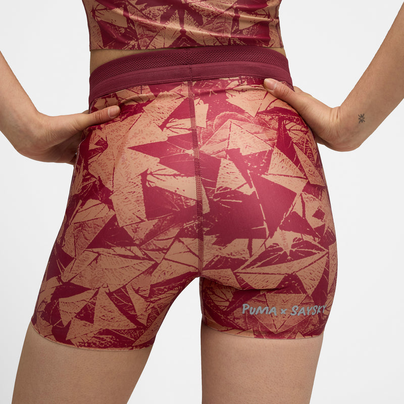 Saysky Puma x Saysky Short Tights 4" Origami Camo 1081 527834 90