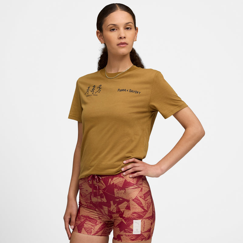 Saysky Puma x Saysky T-shirt Jaune 405 528147 69