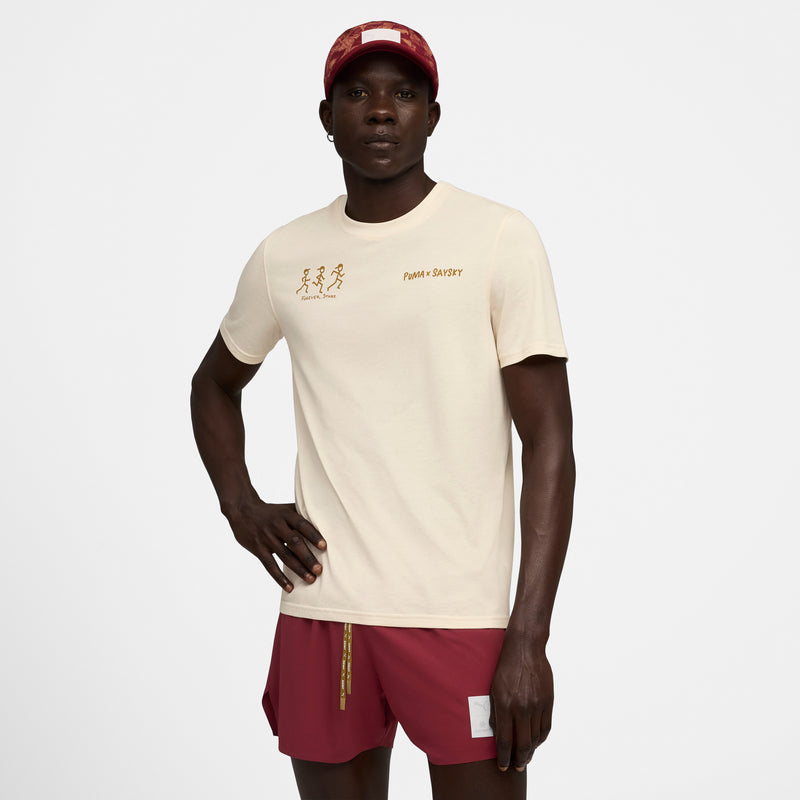 Saysky Puma x Saysky T-shirt Jaune 405 528147 87