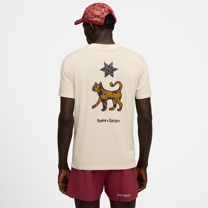 Saysky Puma x Saysky T-shirt Jaune 405 528147 87