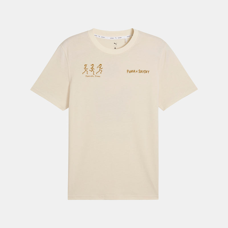 Saysky Puma x Saysky T-shirt Jaune 405 528147 87