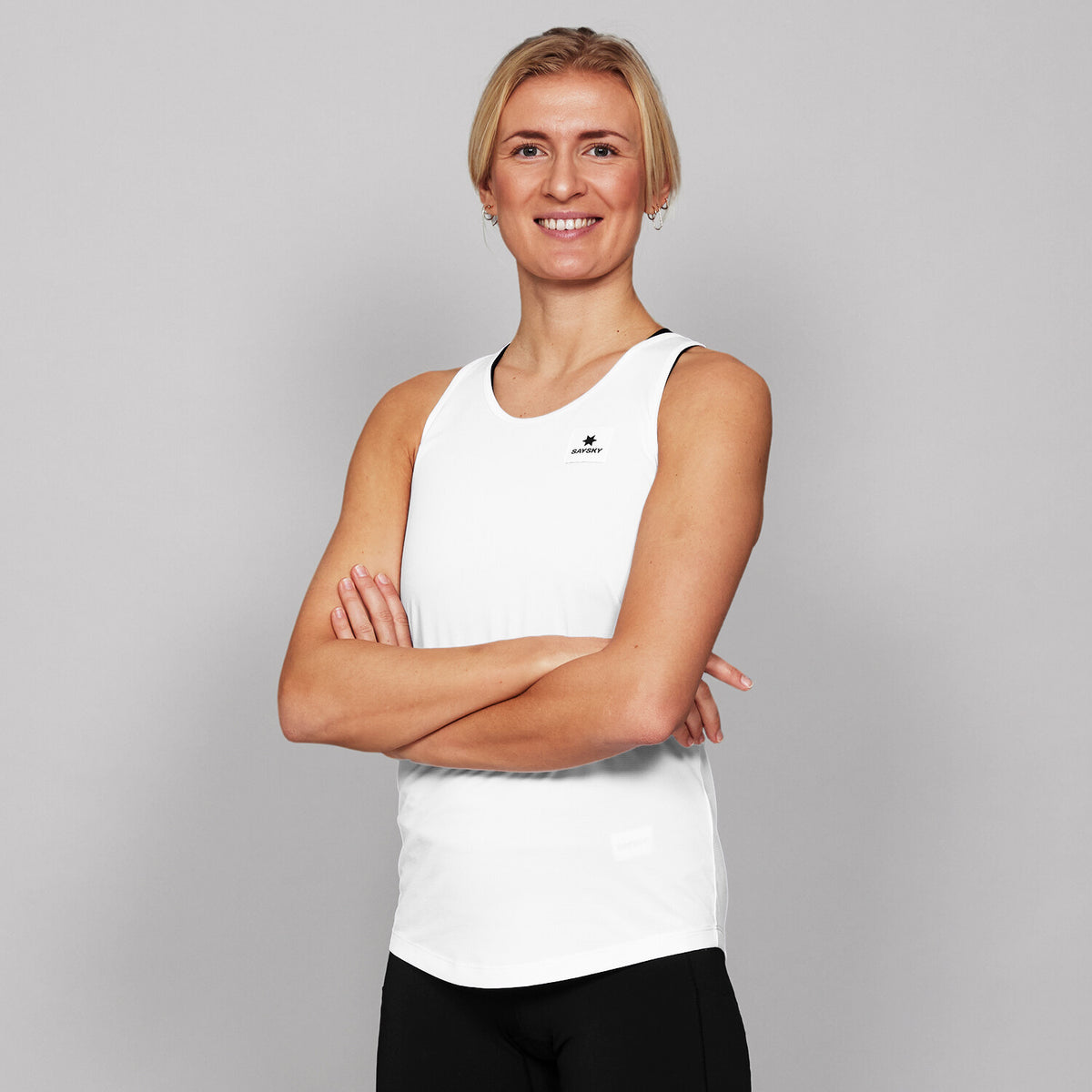 Saysky Clean Combat Pro Singlet Blanc 101 XWRSI30C101