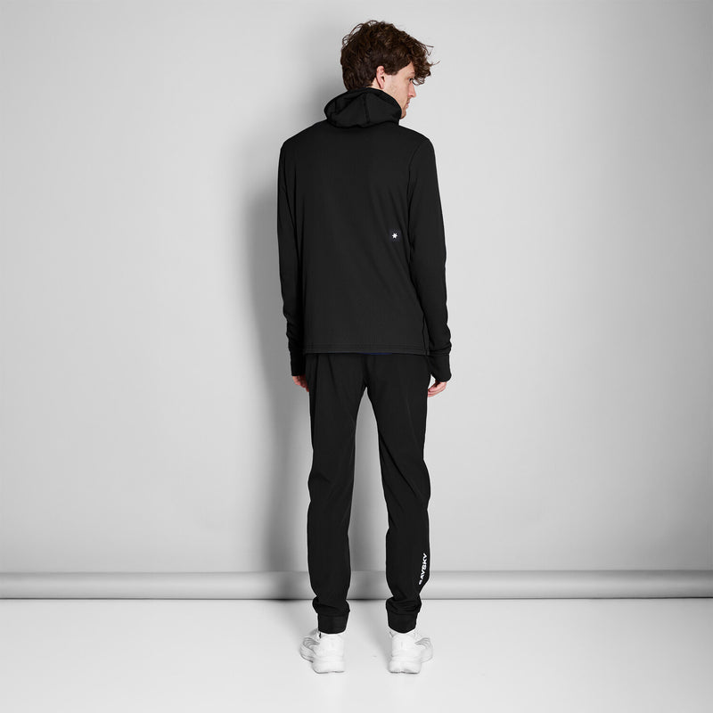 Saysky Combat Half Zip Fleece Hoodie Noir 901 NMRHO30C901