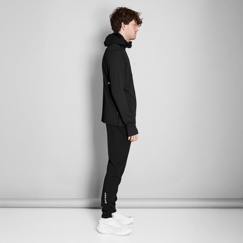 Saysky Combat Half Zip Fleece Hoodie Noir 901 NMRHO30C901