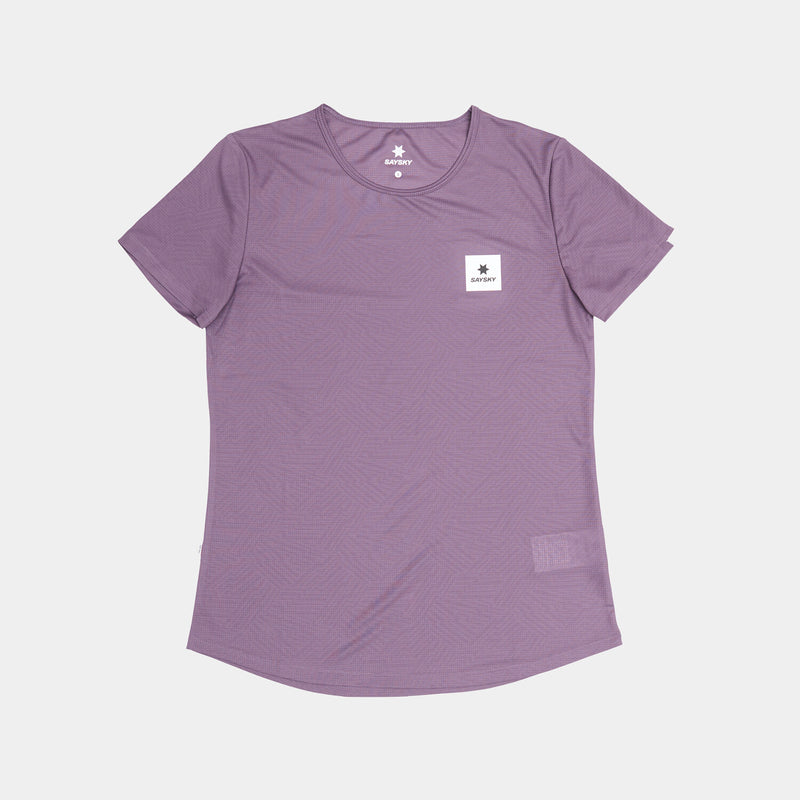 Saysky Reactive Flow T-shirt Violet AOP 1053 OWRSS60C1053