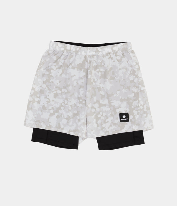 Saysky Camo Pace 2 in 1 Shorts 5'' Sand Camo 1049 OMRSH20C1049