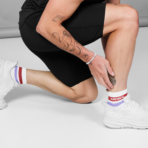 Saysky Combat Quarter Socks Rouge 506 NUASO403C506