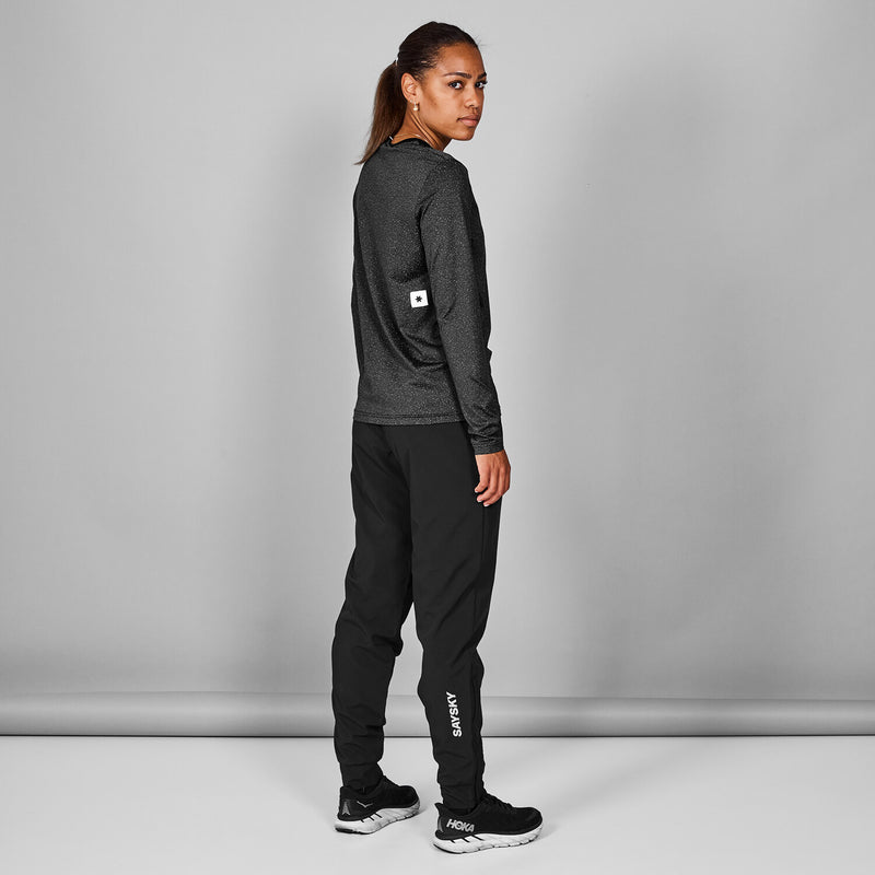 Saysky Reflective Universe Pace Long Sleeve Noir 901 MWRLS20C901