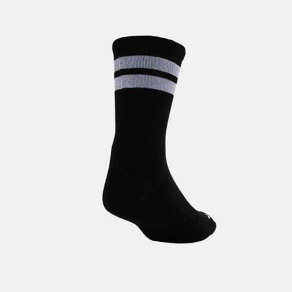 Saysky Merino Reflective High Socks Noir 901 XUASO603C901