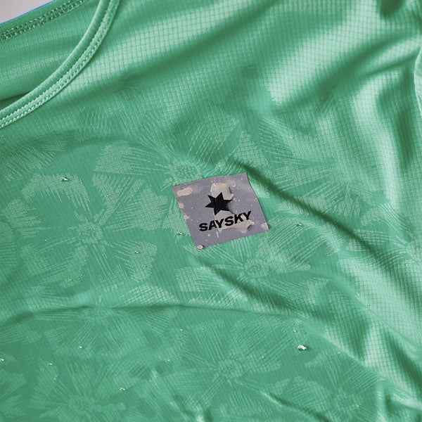 Saysky Reactive Flow Singlet Vert Reactive Flower 1038 NMRSI60C1038