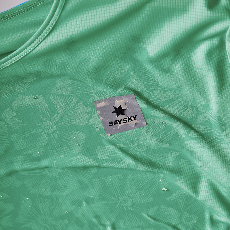 Saysky Reactive Flow Singlet Vert Reactive Flower 1038 NMRSI60C1038