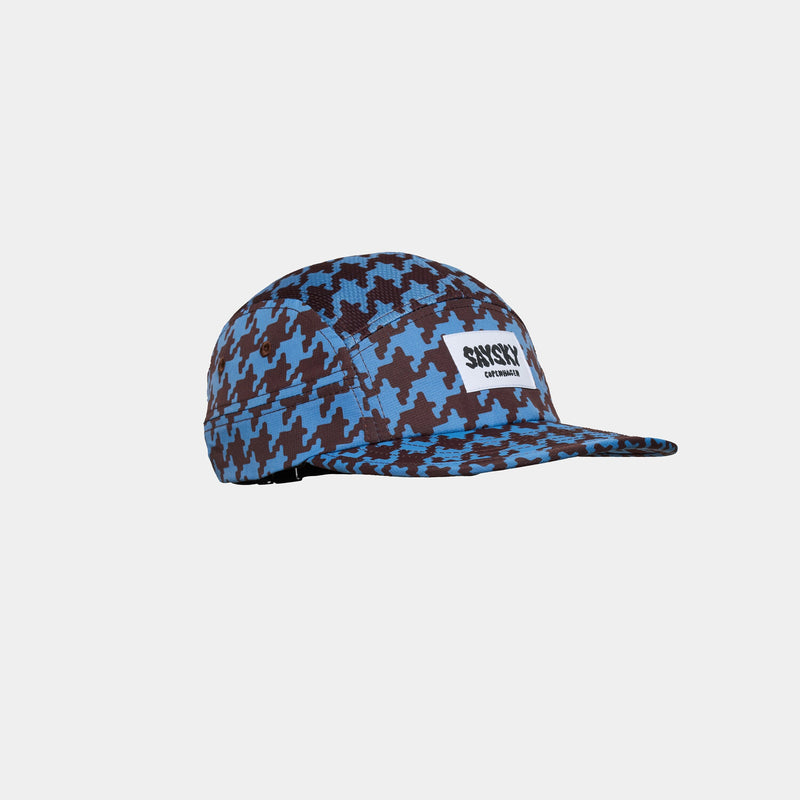 Saysky Combat Cap Bleu Houndstooth 1047 OUACA101C1047