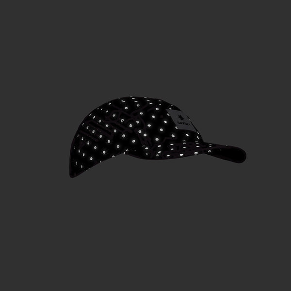 Saysky Combat Reflective Cap Noir Reflective Polka 1018 MUACA103C1018
