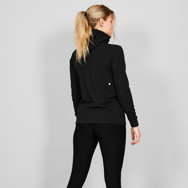 Saysky Combat Half Zip Fleece Hoodie Noir 901 NWRHO30C901