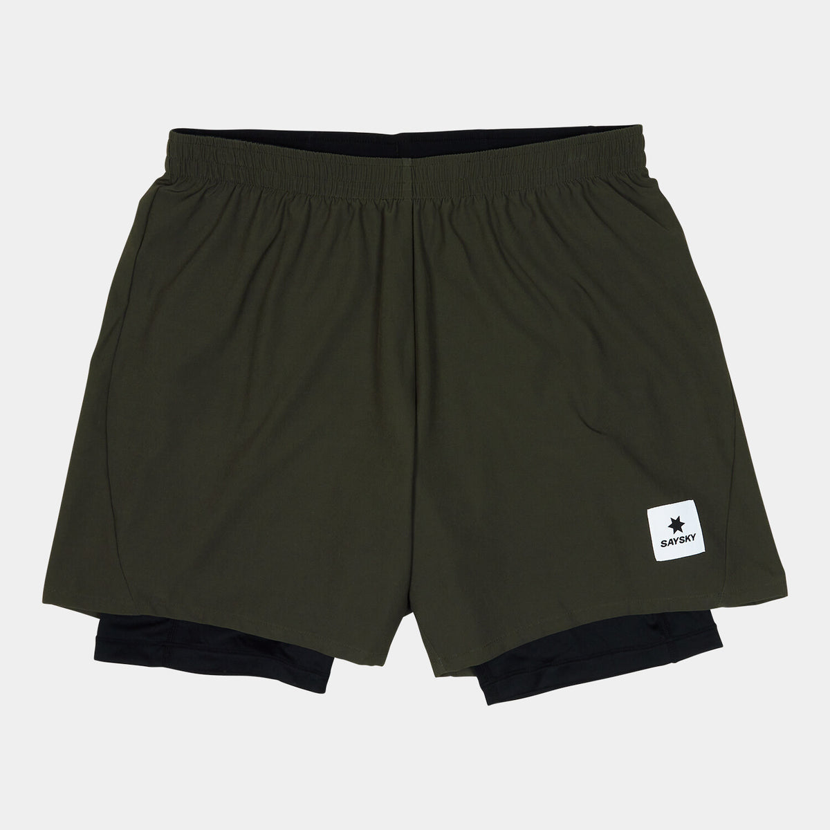 Saysky 2 in 1 Pace Shorts 5'' Vert 301 SM40002