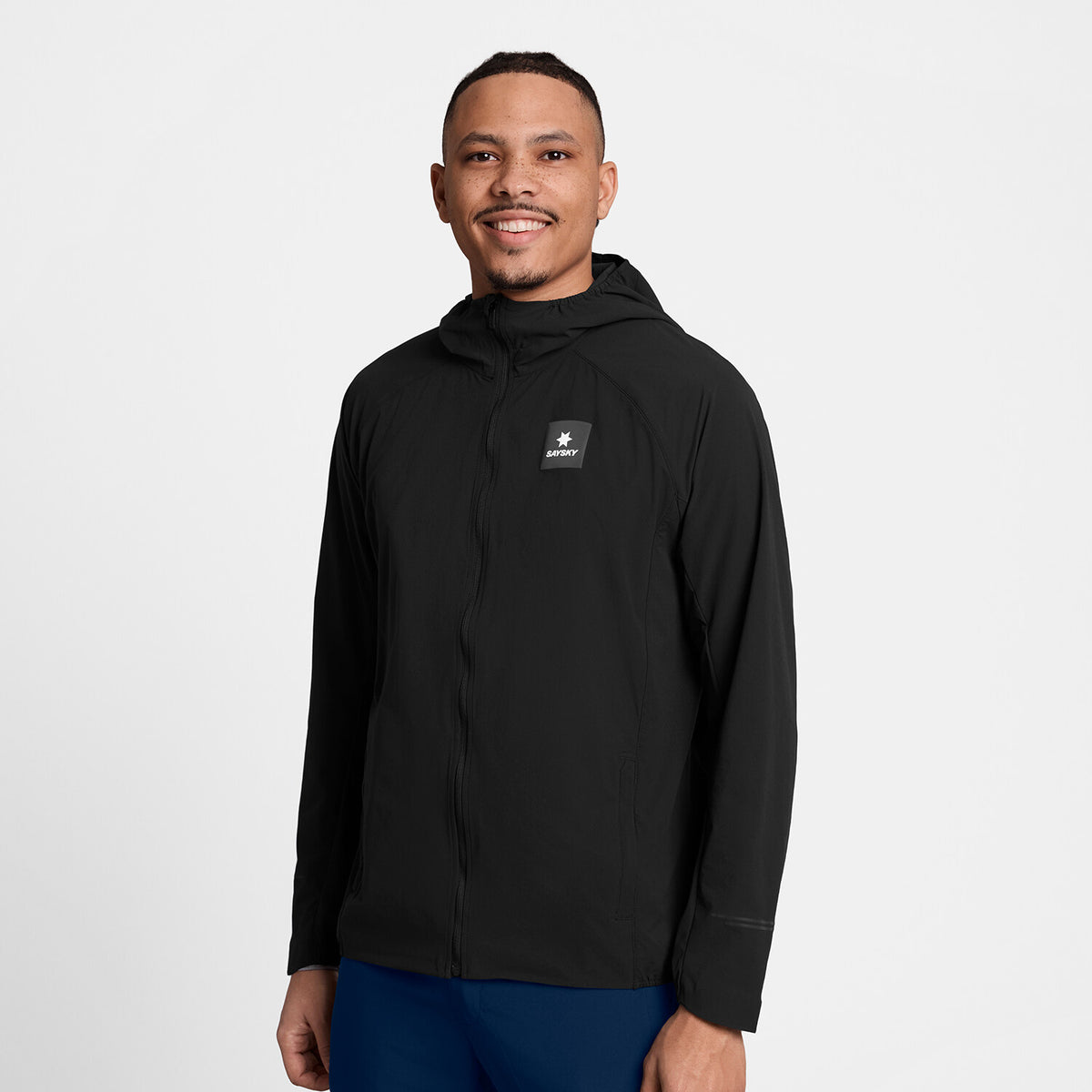 Saysky Clean Pace Flex Hooded Jacket Noir 901 SM10001
