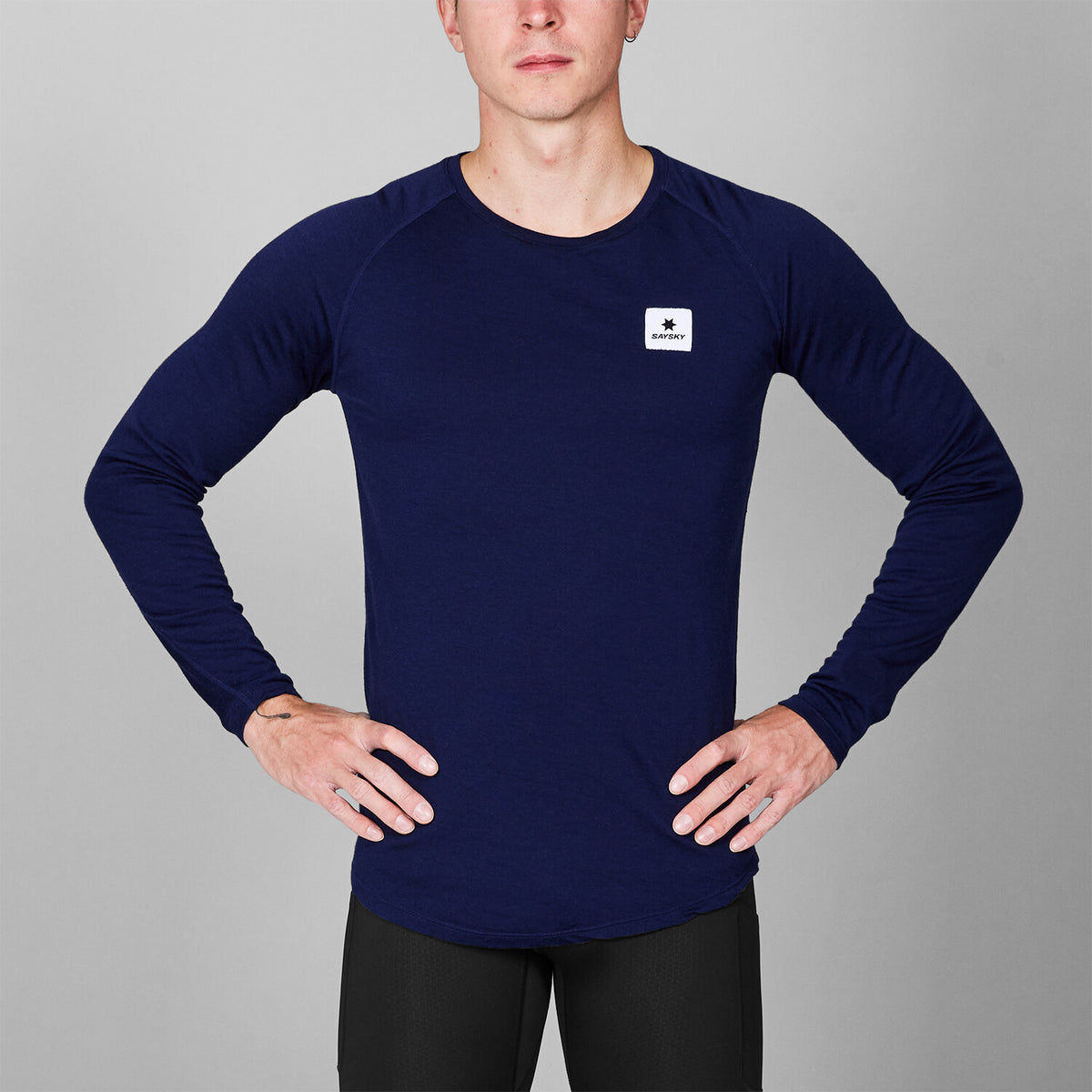 Saysky Merino 165 Base Layer Long Sleeve Bleu 201 SM20008